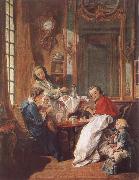 Francois Boucher An Afternoon Meal France oil painting artist